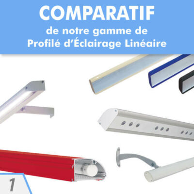 direct enseignes 01 comparatif leds gamme éclairage linéaire rampe d'éclairage aluminium profilé d'éclairage lineaire 15