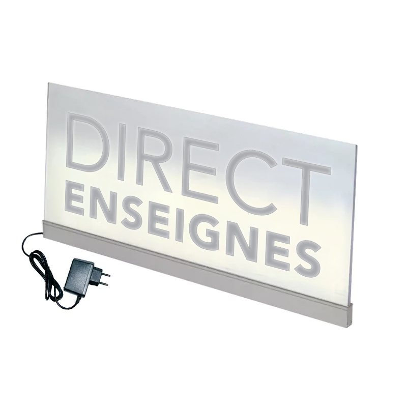 profil tangentiel leds caissons lumineux enseignes pas cher eclairage indirect plexiglas plexiglas bordure lumineuse qualite eclairage tangentiel plexiglas