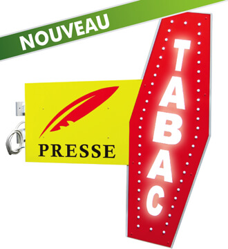 CAROTTE DE TABAC PRESSE Leds Direct Enseignes CAROTTE DE TABAC PRESSE Leds Direct Enseignes