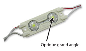 direct enseignes 02a module 2 leds 048w module 2 leds grand angle 0,48w 2 leds grand angle 0,48w modules leds pour lettres boitier plexi module led pour enseigne lettre enseigne inox 08