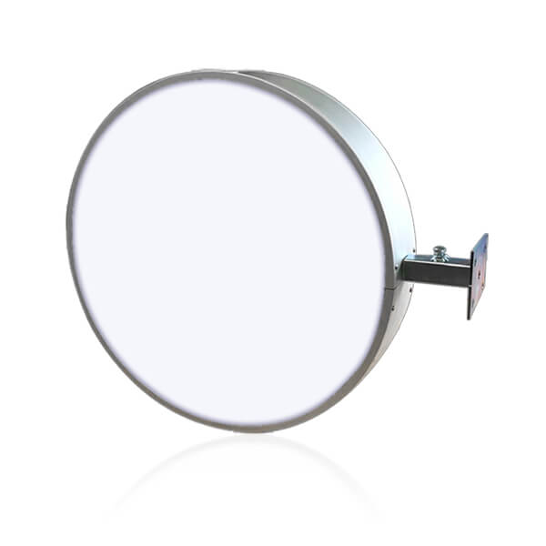 Caisson rond lumineux double face - IP67