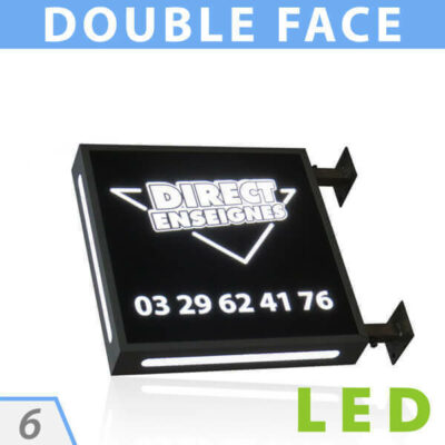 caisson lumineux double face ultra plat 3d caisson lumineux leds drapeau décor ajouré caisson côté lumineux tôle ajourée enseigne dibond