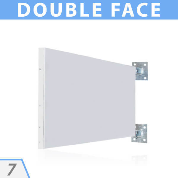 prix caisson double face drapeau acheter caisson double face drapeau sous traitant français bandeau lumineux grossiste enseigne français