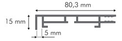 caisson lumineux slim simple face plane enseigne simple face éclairée sans parcloses bandeau simple face lumineux borderless enseigne