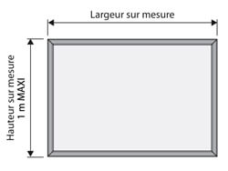 'encadrement alu revendeur enseigne avec encadrement