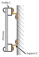 profilé aluminium pour enseigne lumineuse revendeur profilé encadrement aluminium enseigne cadre aluminium profil encadrmement alu