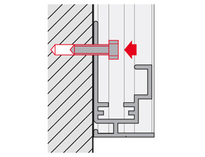 chassis aluminium enseigne cadre monoface fabricant encadrement aluminium brossé sous traitant français caisson lumineux encardement aluuminium