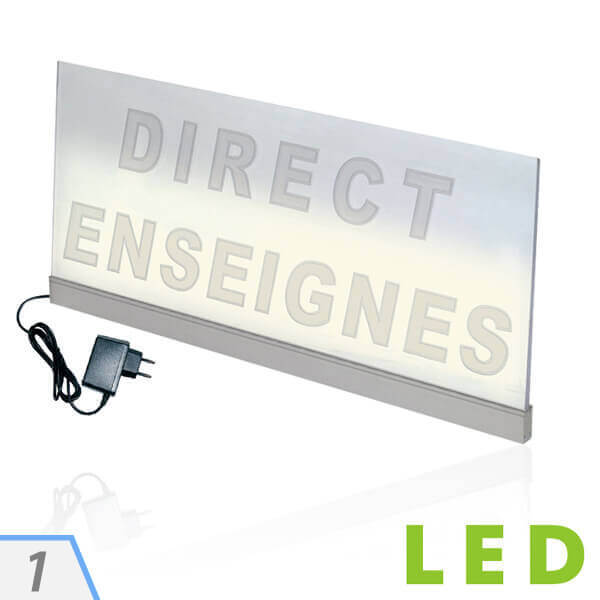 profil tangentiel leds caissons lumineux enseignes pas cher éclairage indirect plexiglas plexiglas bordure lumineuse qualité éclairage tangentiel plexi