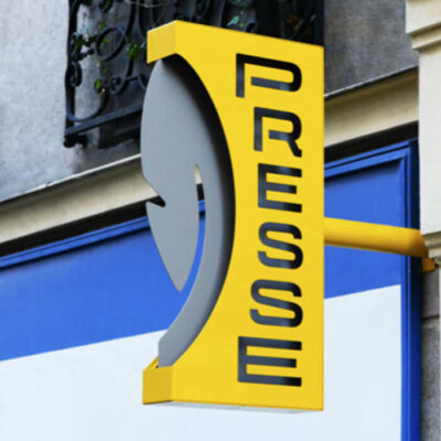 buraliste enseigne presse enseigne buraliste a led nouveau caisson leds pour buraliste enseigne presse standard a leds modernisée enseignes dibond