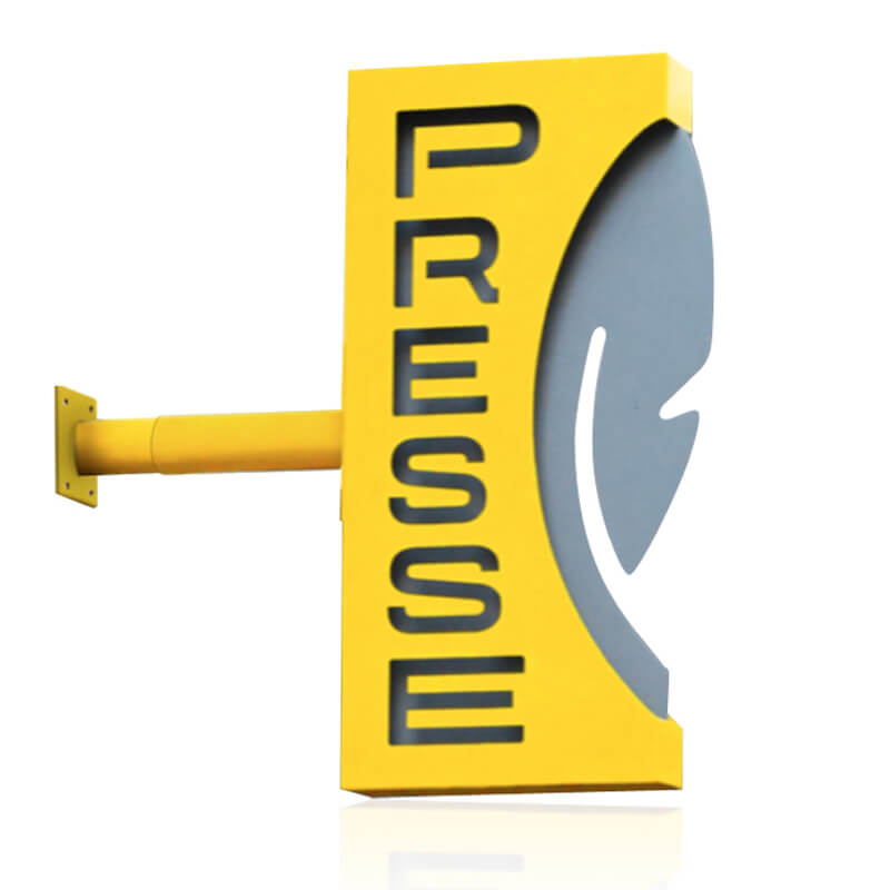 caisson presse enseigne buraliste standard a leds nouveau caisson leds pour buraliste fabricant enseigne buraliste leds caisson presse standard