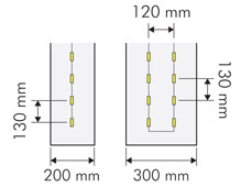 module leds pour lettres boitier plexi led pour lettres relief éclairage indirect module de leds blanc froid enseigne module moins de 1w fiable enseigne