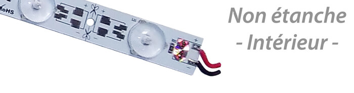 comparatif barre de leds rasantes fixes barre de leds rasantes blanche caisson lumineux plexiglas comparatif éclairage rasant non étanche