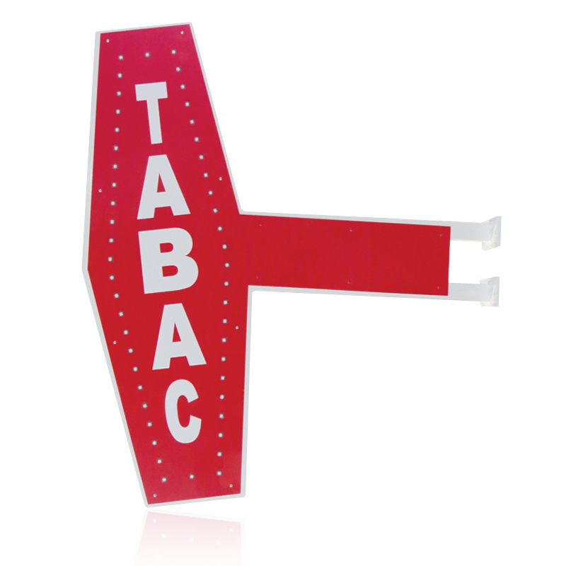 carotte de tabac led carotte tabac lumineuse à leds enseigne tabac carotte à leds rouge acheter carotte tabac lumineuse led module led