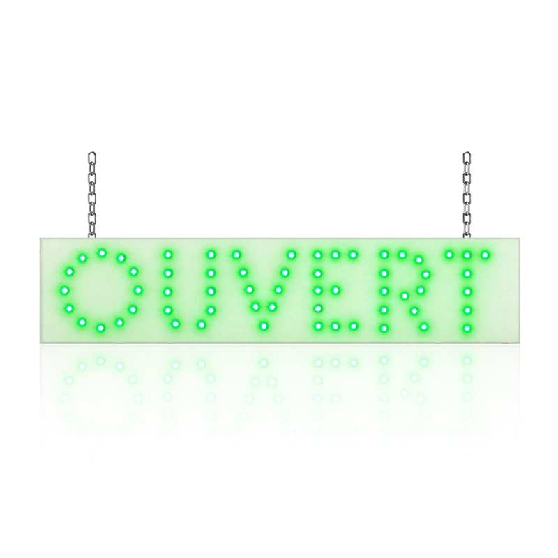 enseigne leds ouvert fabricant plv enseogne leds ouvert grossiste signalétique à suspendre enseigne signalétique enseigne corporative